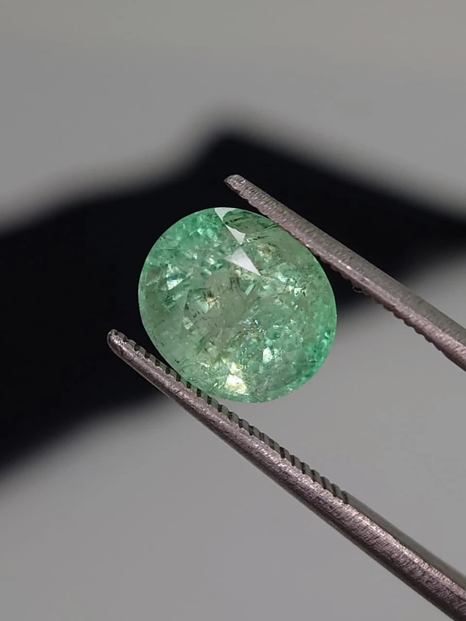 3.2ct Natural Panjsher Emerald Loose Gemstone from Afganistan — view 3